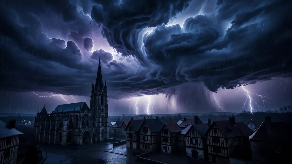 Aube : vigilance orange orages dès 15h ce samedi – rafales à 90 km/h et grêle attendues