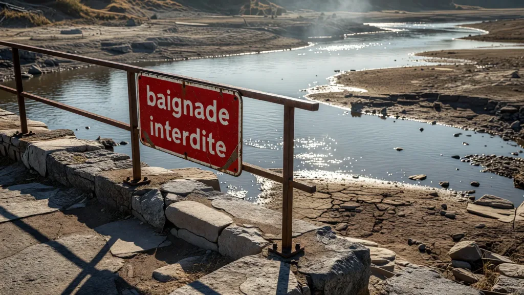 Auch : la mairie alerte sur les baignades sauvages dans le Gers en pleine canicule