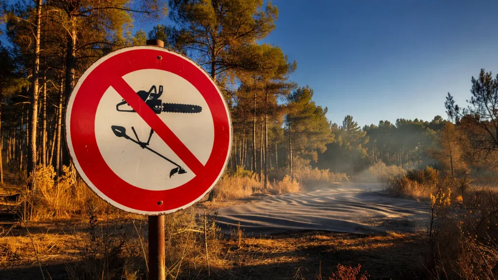 Aude : restrictions strictes sur les travaux mécaniques face au risque incendie sévère