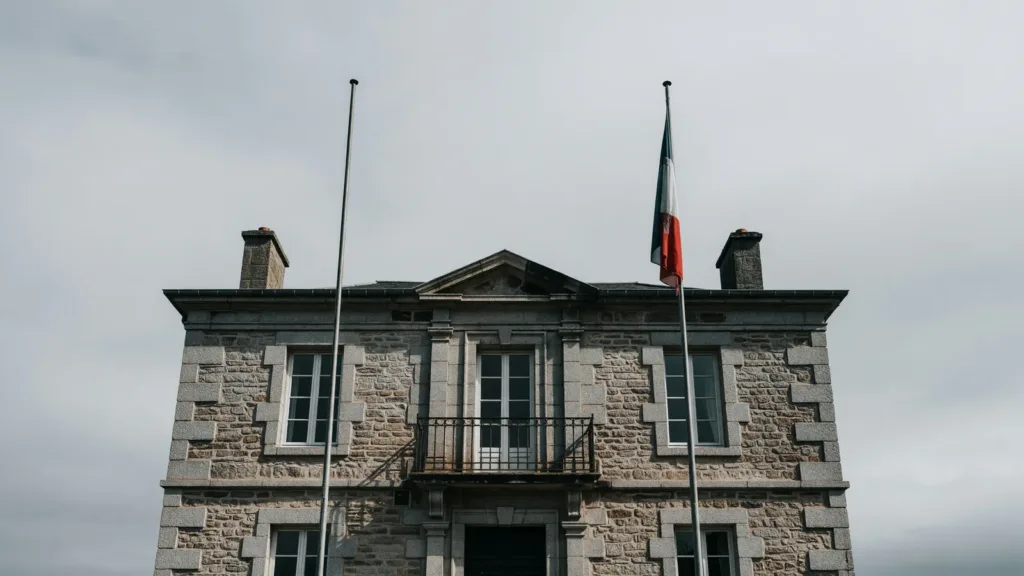 Auray : la mairie contrainte de retirer le drapeau ukrainien de sa façade