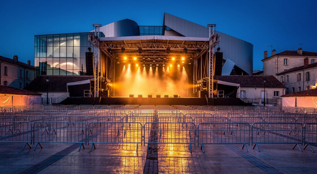Aurillac en scène : 6 000 festivaliers pour la première soirée avec Matt Pokora et Claudio Capéo
