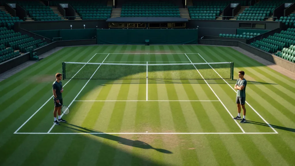 Avant Wimbledon, Sinner et Djokovic s'entraînent ensemble sur le Court n.1