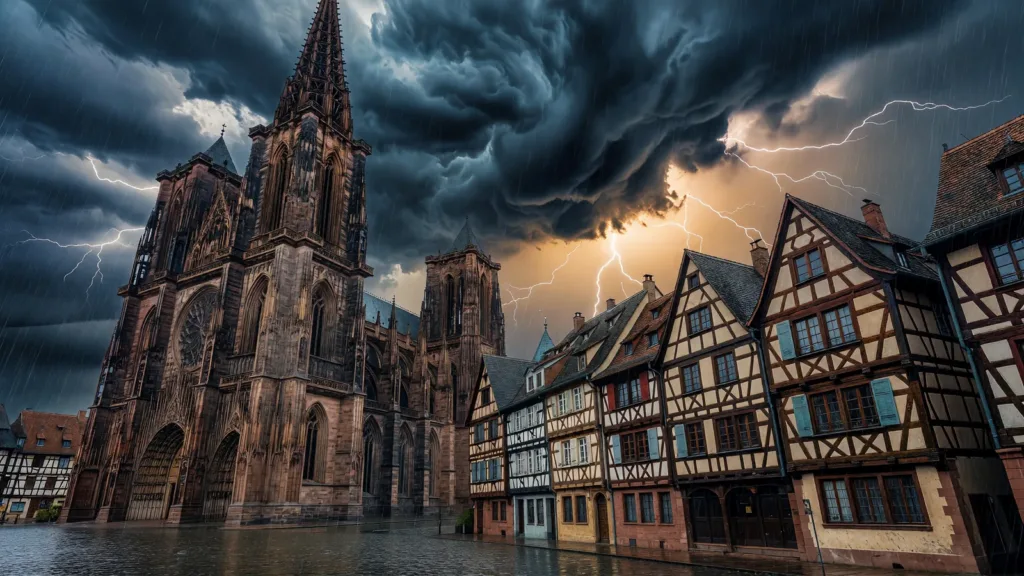 Bas-Rhin : vigilance jaune orages ce mardi, un épisode modéré attendu