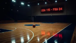 Basket : la France U17 de Tony Parker s&rsquo;incline lourdement face aux États-Unis