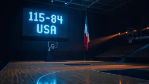 Basket : les U17 s&rsquo;inclinent lourdement face aux États-Unis pour les débuts de Tony Parker