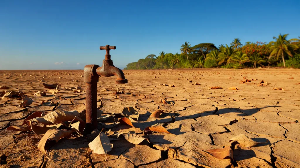 Basse-Terre : quatre jours sans eau malgré les promesses, la colère monte avant le Congrès sur l'eau