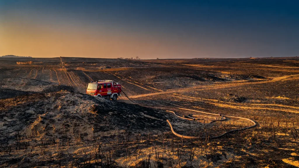 Beaucaire : un incendie de cultures de 5 hectares maîtrisé par les pompiers, une habitation sauvée