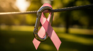 Beaugency : la tyrolienne de 105 m de retour, bénéfices pour la Ligue contre le cancer