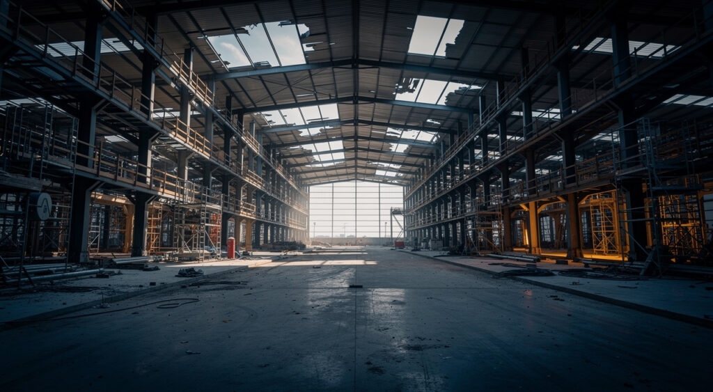 Belfort : Alstom confie son bâtiment 235B (4 000 m², 10 M€) à L'AUBE, contractant local de Meroux