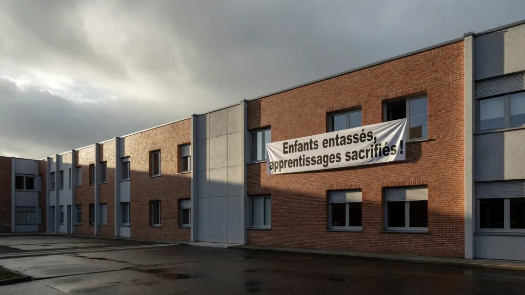 Belfort : mobilisation au collège Vinci contre la fermeture de classes de 6e