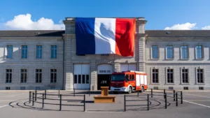 Besançon : plus de 400 pompiers du Doubs honorés lors de la Journée nationale