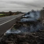 Bessines-sur-Gartempe : feu de végétation sur l’A20 propagé sur plusieurs kilomètres