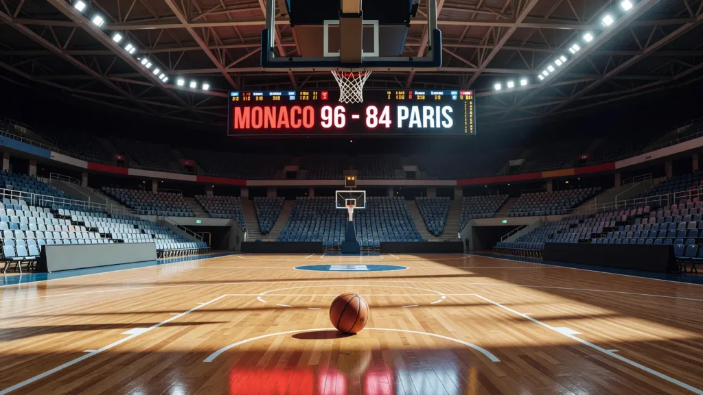 Betclic Élite : Monaco écrase Paris (96-84) et arrache un Match 5 décisif