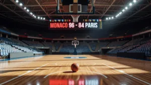 Betclic Élite : Monaco écrase Paris (96-84) et arrache un Match 5 décisif