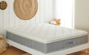 Bleu Calin Matelas mousse mémoire Premium