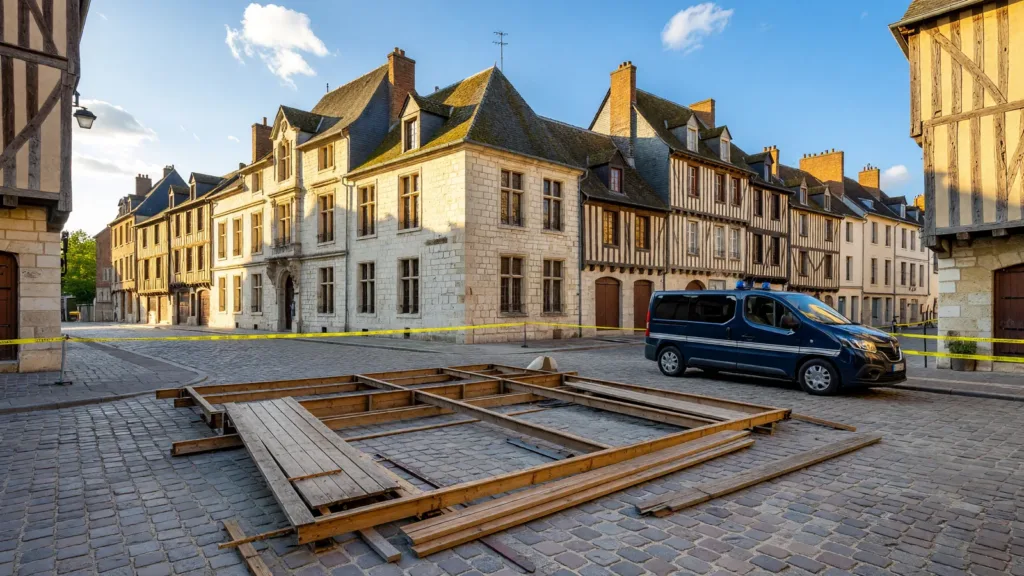 Blois : la terrasse illégale du bar Le Brooklyn démantelée sous surveillance policière