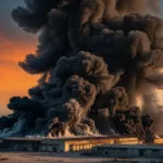 Bobigny : incendie majeur dans un entrepôt de 4 000 m², 170 pompiers mobilisés