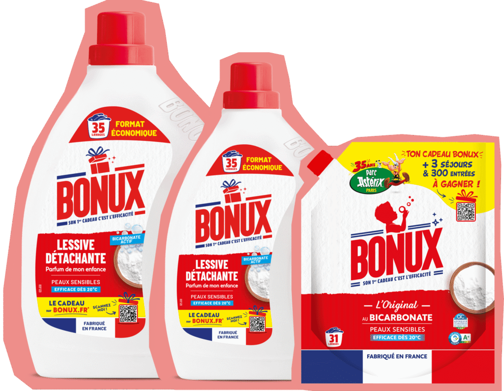 Bonux Lessive Liquide L'Original Bicarbonate