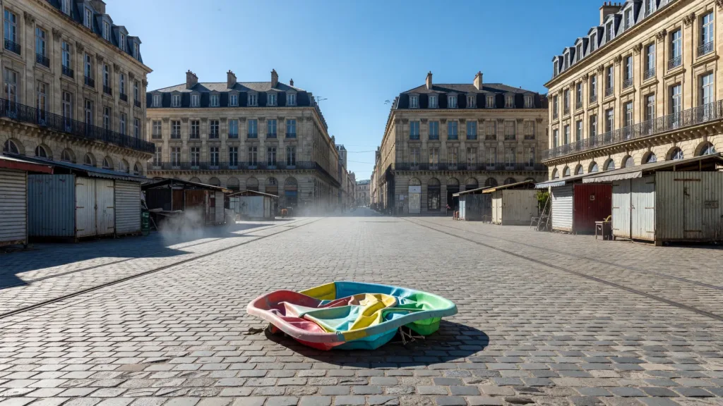 Bordeaux : une piscine sauvage aux Capucins verbalisée par la police municipale
