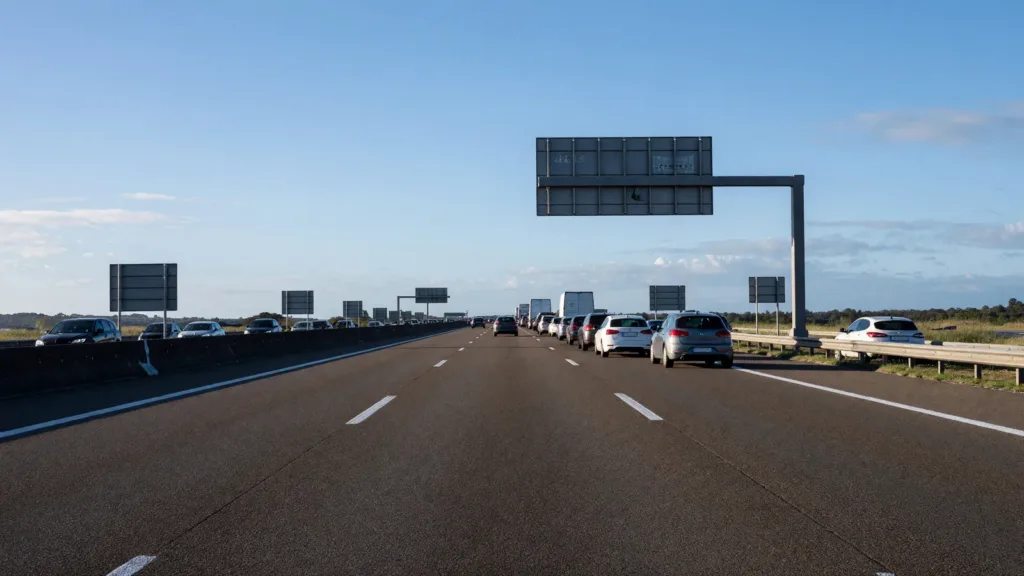Bouchon sur l'A6 à Belleville-Thoissey : accident au km 412 direction Paris ce 19 juin