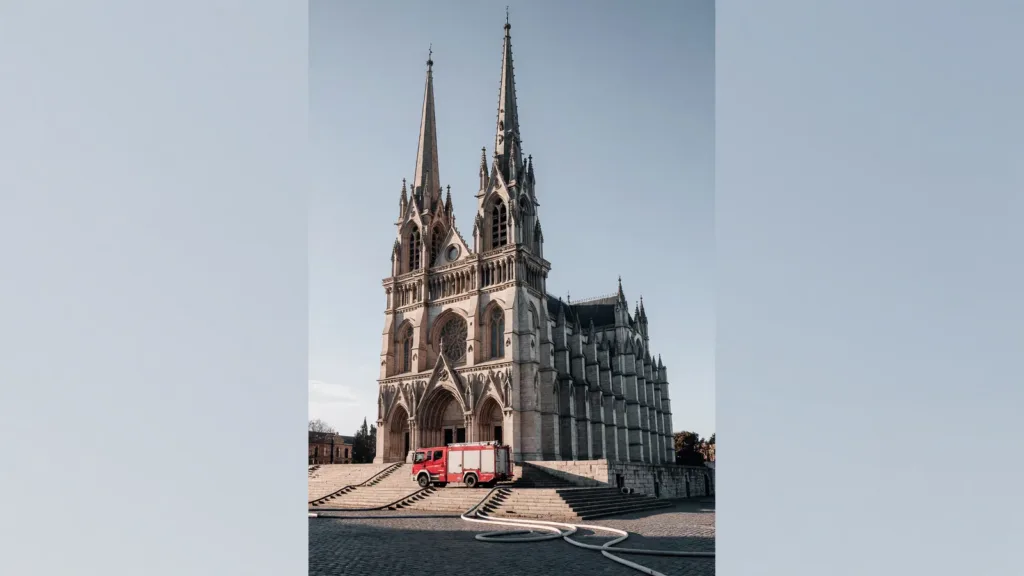 Boulogne-sur-Mer : exercice incendie à la basilique, 130 personnes évacuées