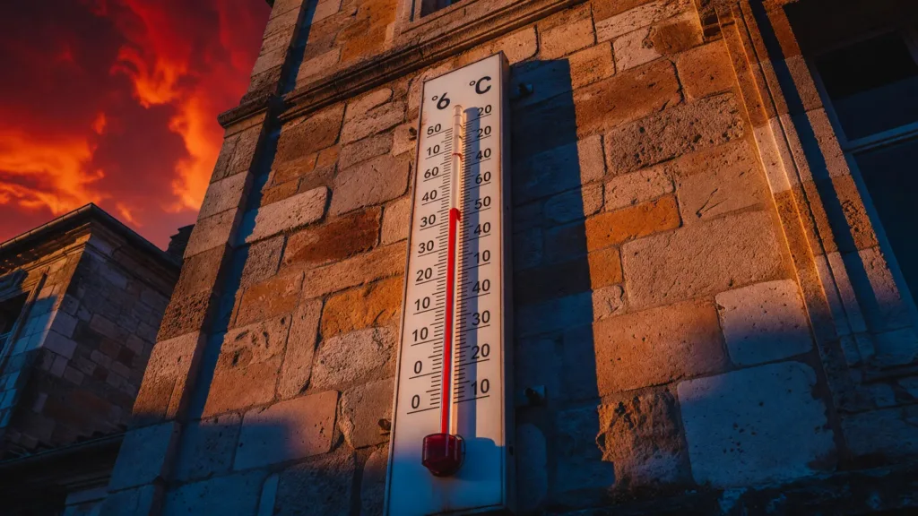Bourges : record de chaleur nocturne pulvérisé à 26,2 °C, le Cher en vigilance rouge