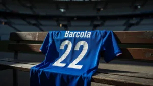 Bradley Barcola titulaire avec les Bleus face à l&rsquo;Irak en Coupe du Monde
