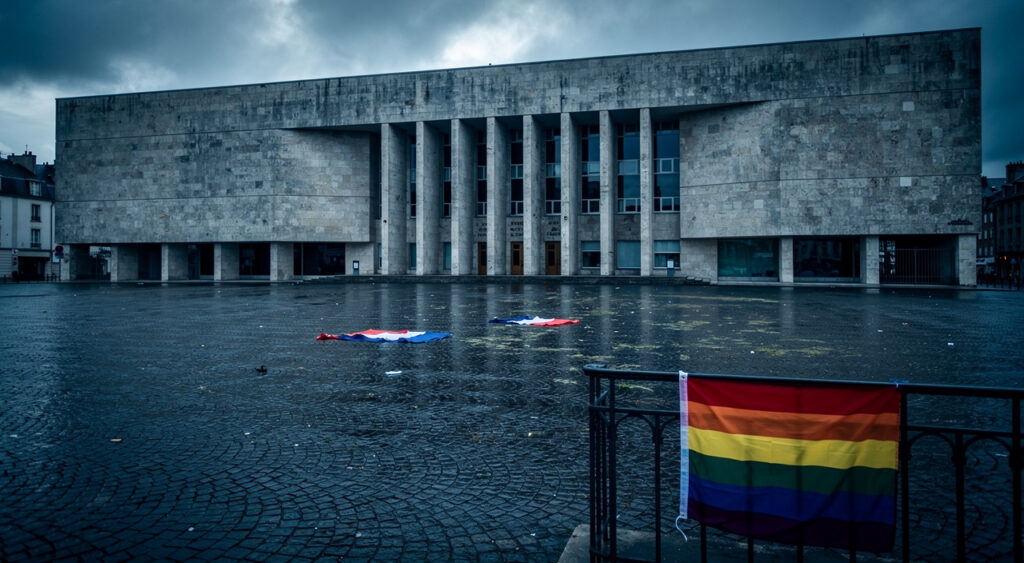 Brest : le rassemblement Reconquête contre les ateliers LGBTQ+ fait un flop avec 9 participants