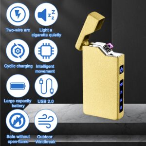 Briquet électronique arc coupe-vent RDS