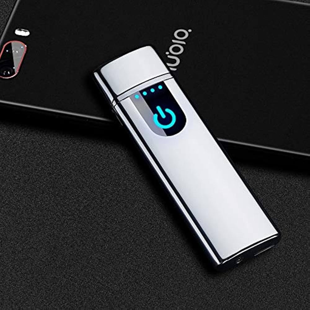 Briquet électronique tactile double allumage USB