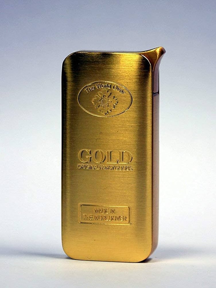 Briquet Gold Ingot rechargeable