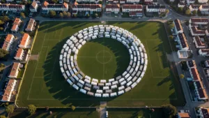 Bruges : le maire Frédéric Giro obtient le départ en moins de 48h des 130 caravanes installées illégalement sur le stade Daugère