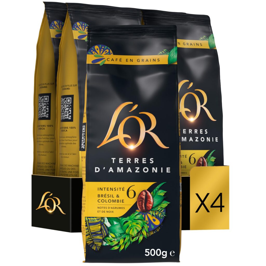 Café en grains Terres d'Amazonie