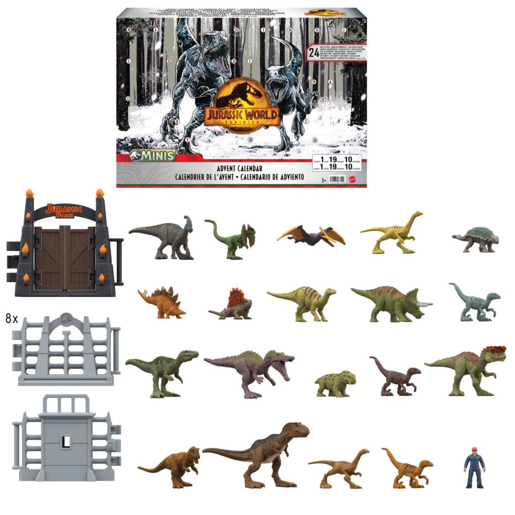 Calendrier de l'Avent Dinosaures