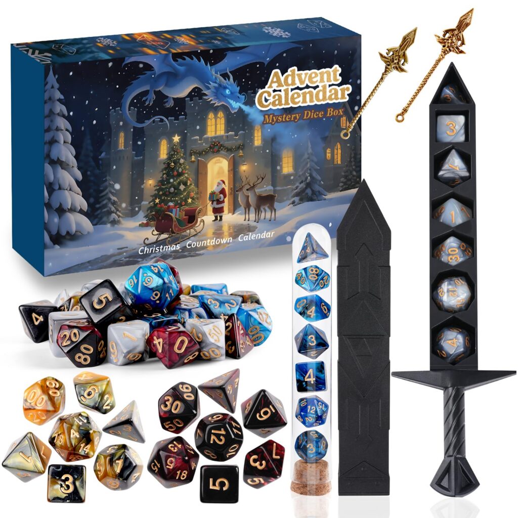 Calendrier de l'Avent Holiday Dice 2026