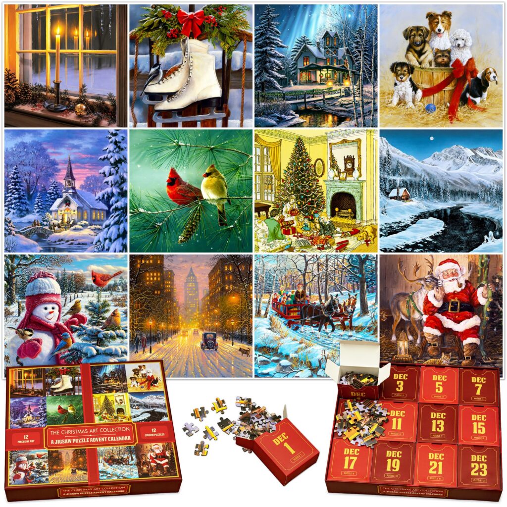 Calendrier de l'Avent Puzzles