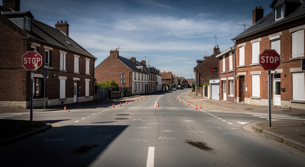 Calonne-Ricouart : un enfant de 5 ans en urgence absolue après une collision moto-camionnette