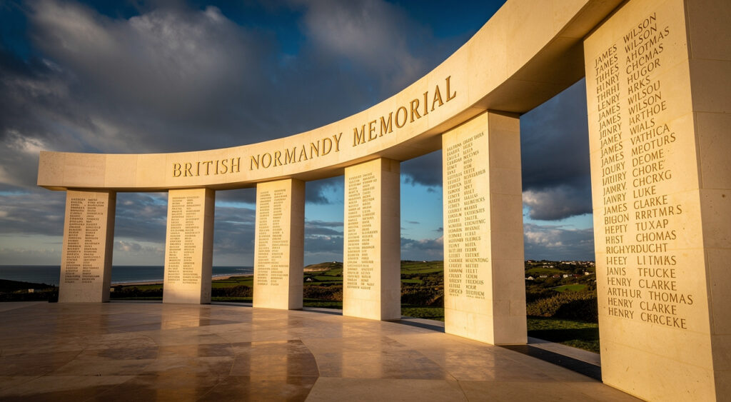 Calvados : le sous-préfet Doutez rend hommage aux soldats britanniques sur trois sites