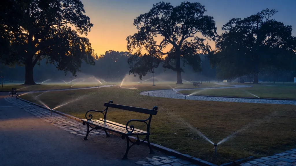 Canicule à Cahors : parcs ouverts jusqu'à 22h et brumisateurs activés en continu face à la vigilance rouge
