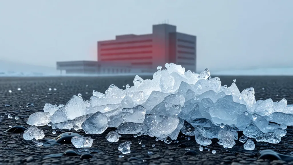 Canicule à Limoges : la Ville livre en urgence une tonne de glace pilée au CHU