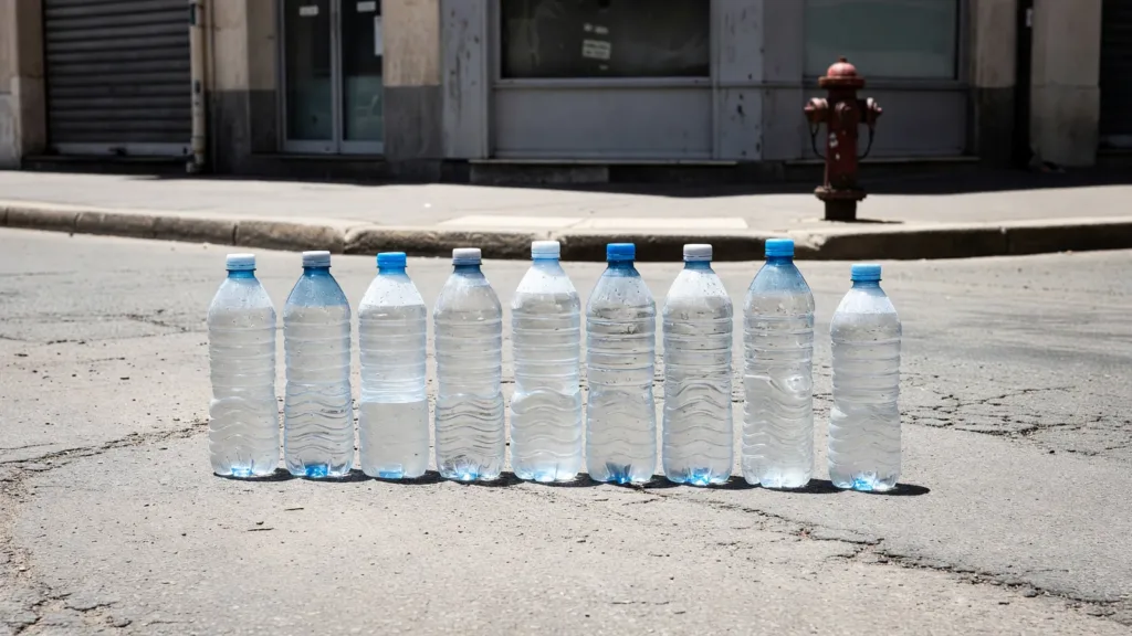 Canicule à Saint-Étienne : huit bouteilles d'eau par jour pour survivre, les sans-abri en première ligne