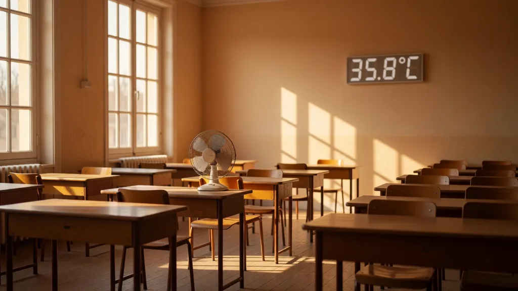 Canicule : au collège Lamartine, 35,8°C à 10h, des enseignants exigent l'annulation du brevet