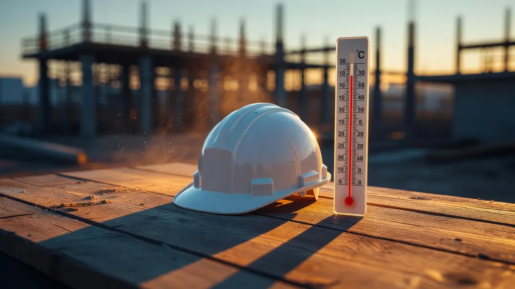 Canicule dans la Vienne : les chantiers du BTP autorisés à démarrer dès 6h