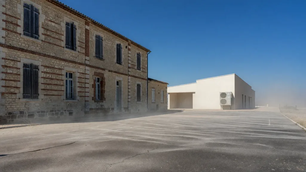 Canicule dans le Gers : des élèves évacués de leur école vers une salle des fêtes climatisée