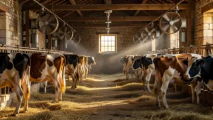 Canicule dans le Lot : les vaches laitières boivent 150 litres par jour, la production chute