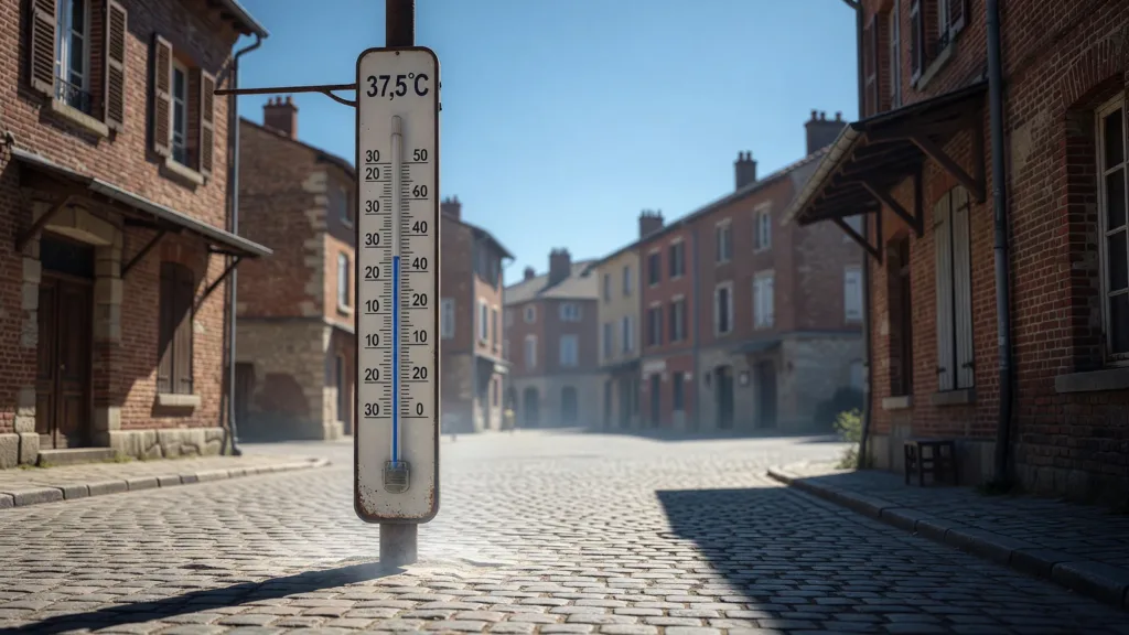 Canicule dans le Pas-de-Calais : record historique de chaleur battu à Lillers avec 37,5°C