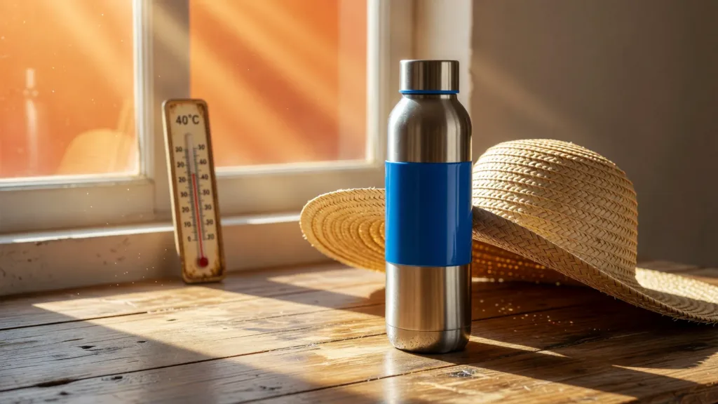 Canicule dans le Rhône : les conseils de survie du Caladois Rémi Camus