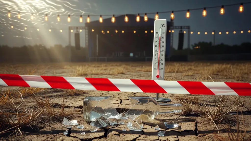 Canicule dans l'Yonne : la vente d'alcool interdite au Catalpa Festival d'Auxerre