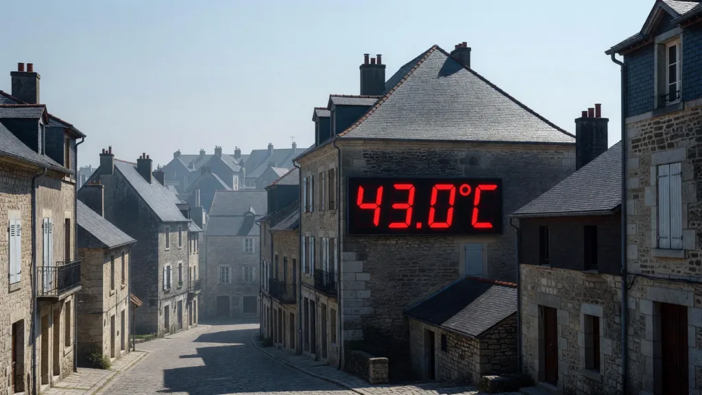 Canicule en Corrèze : Brive bat son record absolu de chaleur avec 43°C