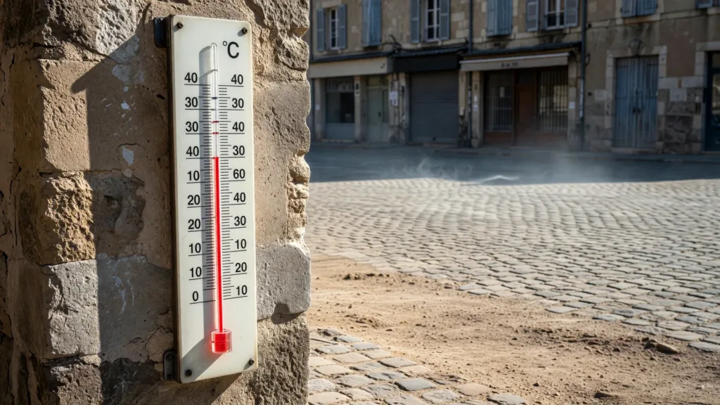 Canicule en Corrèze : record historique de 43 °C à Brive et mesures de restrictions